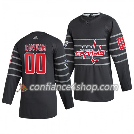 Adidas Maillot de Hockey Washington Capitals Personnaliser Gris 2020 NHL All-Star Authentic - Homme